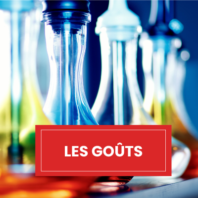 Photo de quatre chichas de couleurs diffrentes